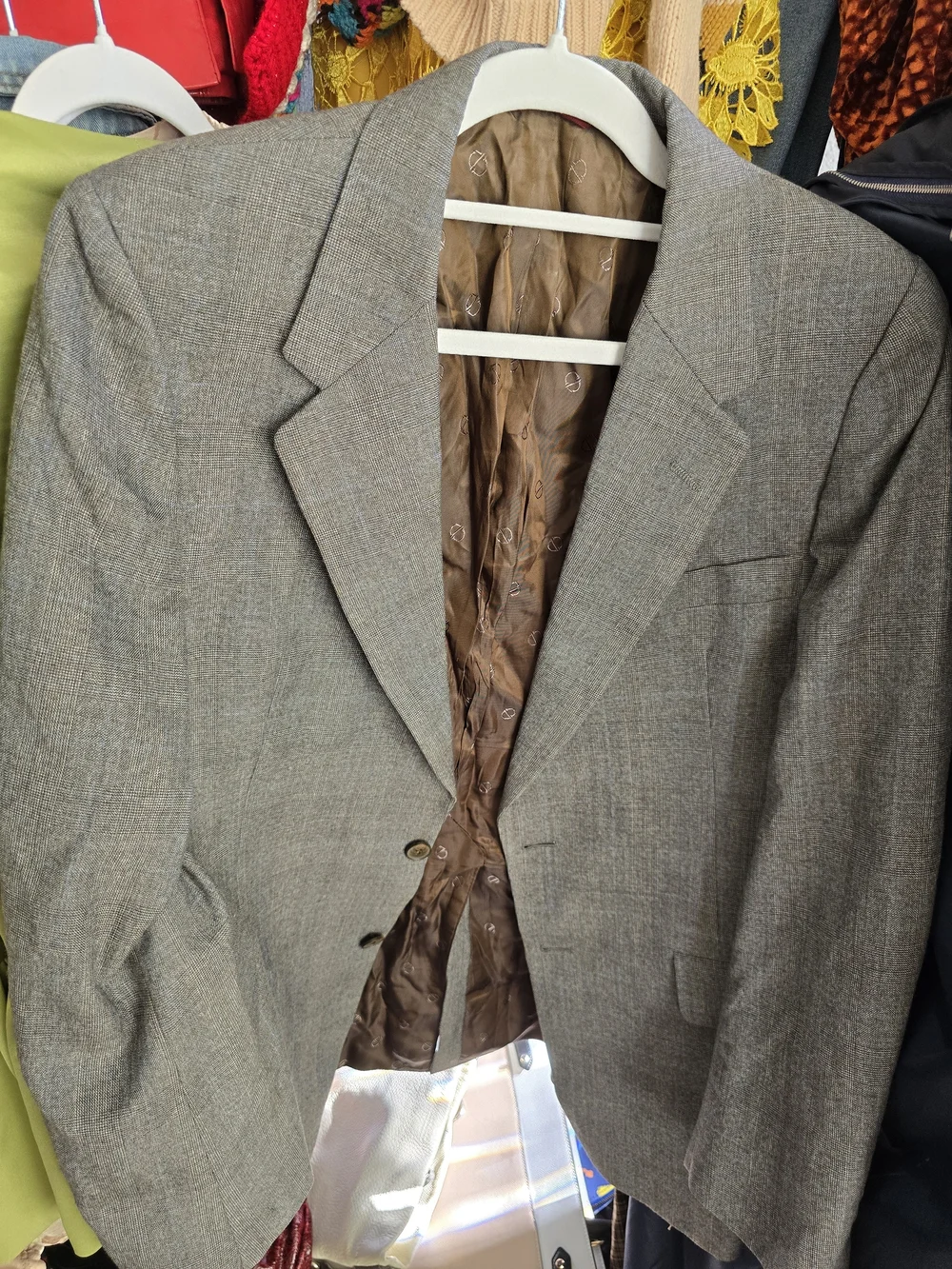Christian Dior High Fashion Classic Gray Blazer - Tailored Look